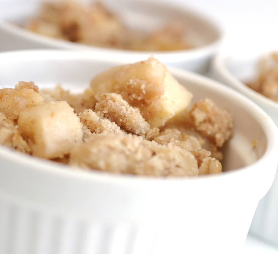 Apple Crisp with Optional “Caramelized Sauce” The Block Center for